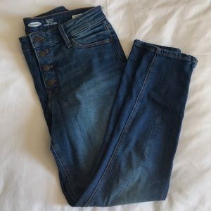 Old Navy Rockstar Super Skinny High Rise Denim